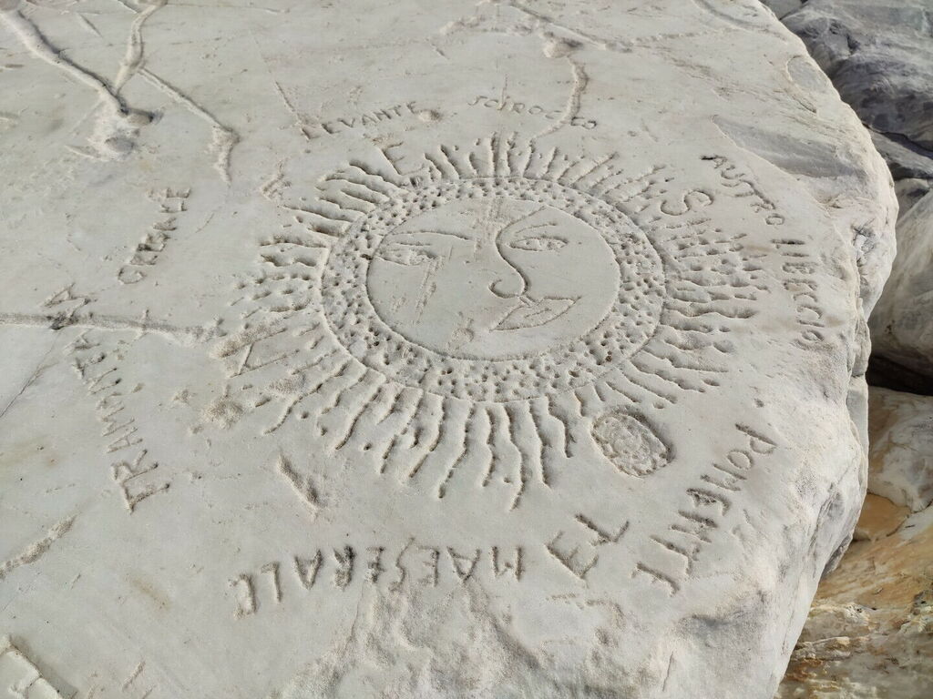 Marble in scogliera dell'amore