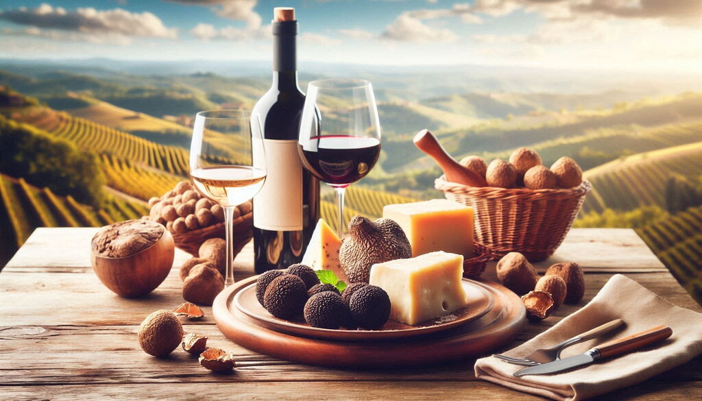Truffles, wine & pecorino - culinary routes in Tuscany