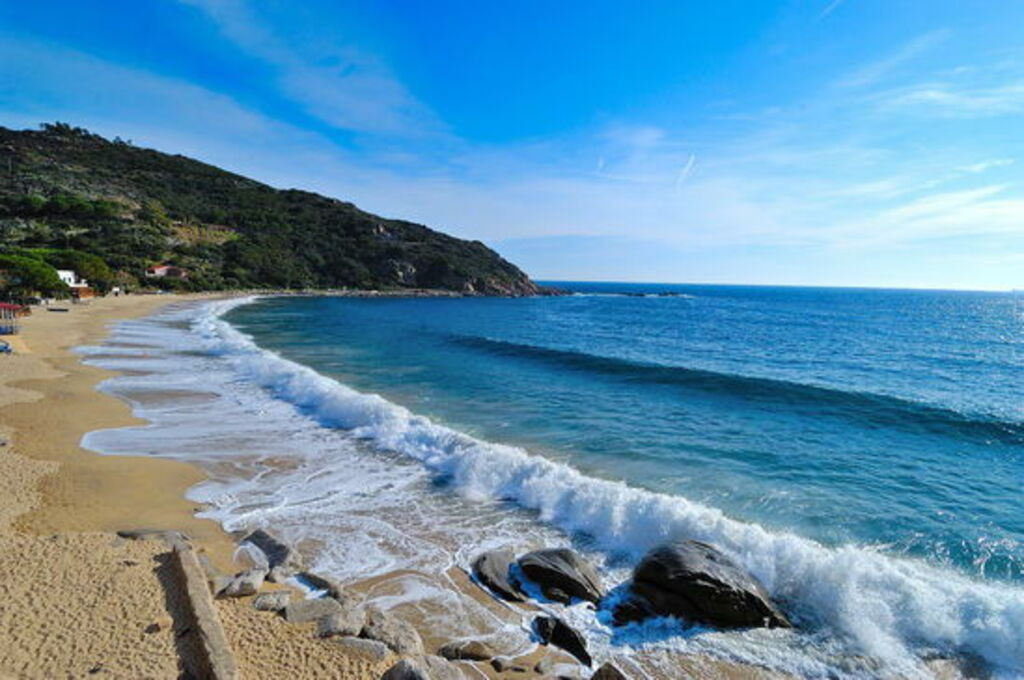 Spiaggia d'estate Toscana