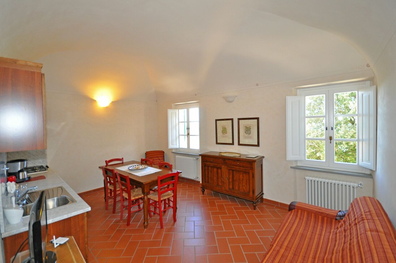 DanteUbytování: : Jídelna, Kuchyně, Obývací pokoj