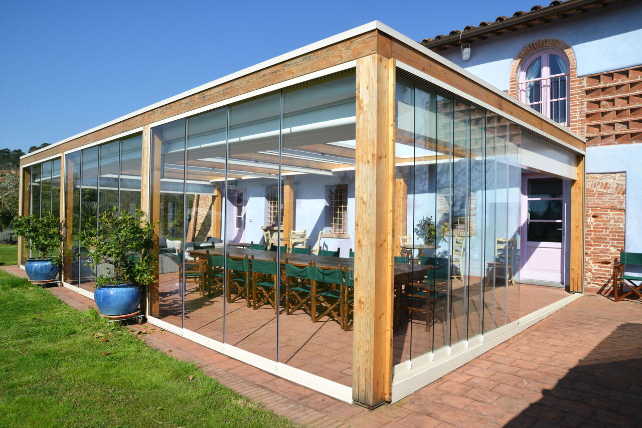 Villa Marginone: Balkon / terasa / terasa, Exteriéry, Jídelna, Otevřeno, Zahrada