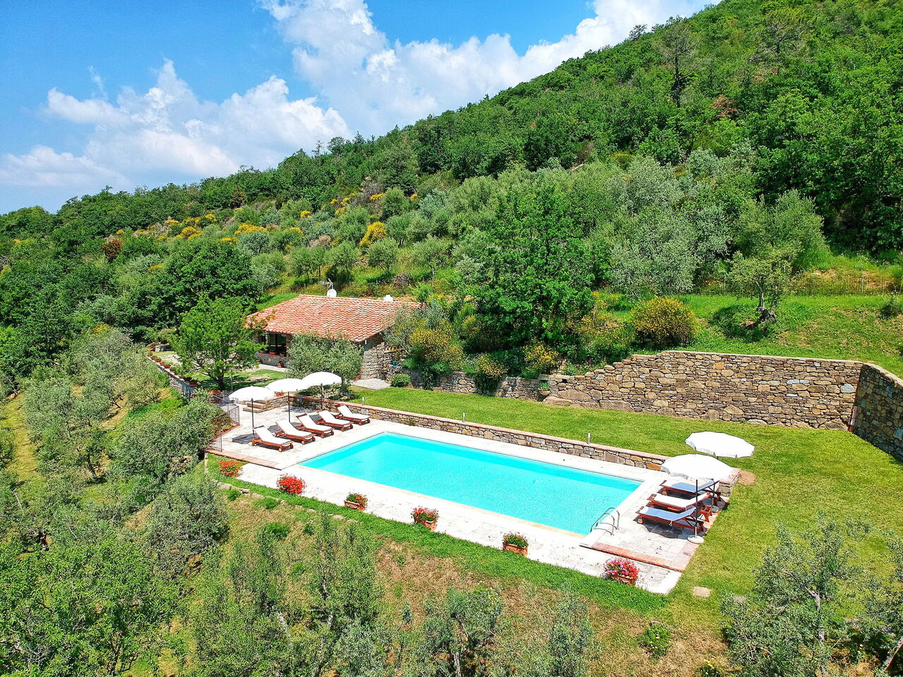 Villa Noceta: Schwimmbad