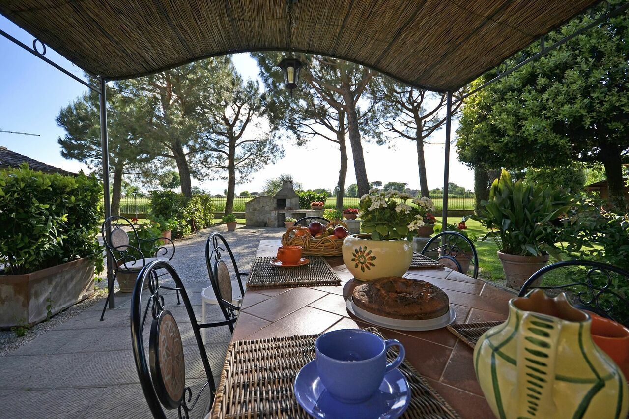 Casa i Pini: Veranda