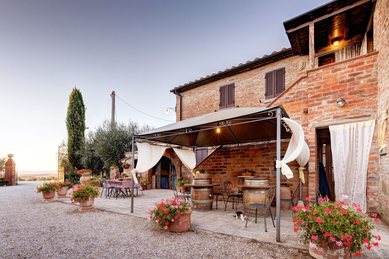 Casale Valdichiana: Veranda