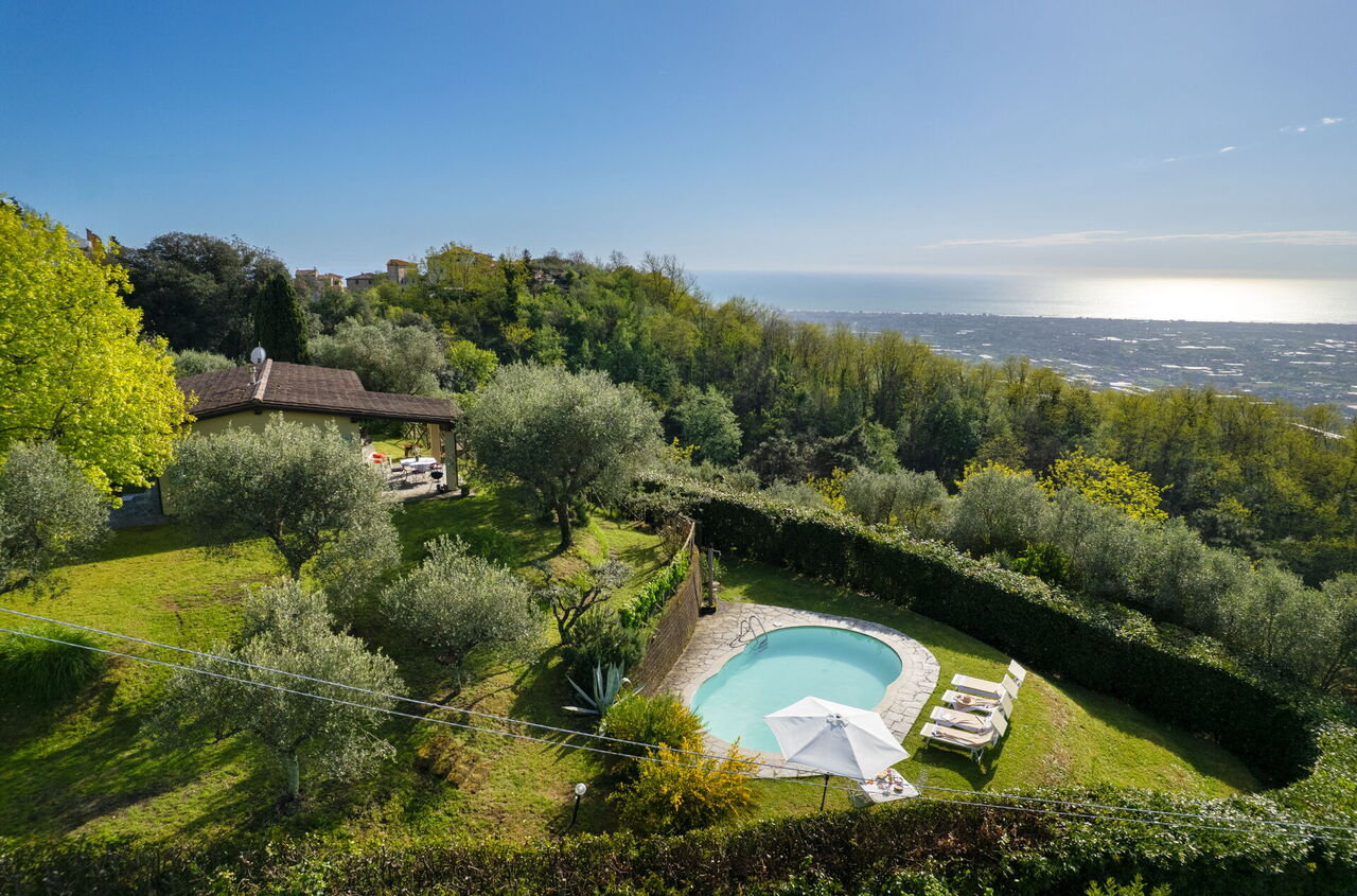 Villa Elisa: all'aperto, Esterni, Giardino, Piscina, Vista Panoramica