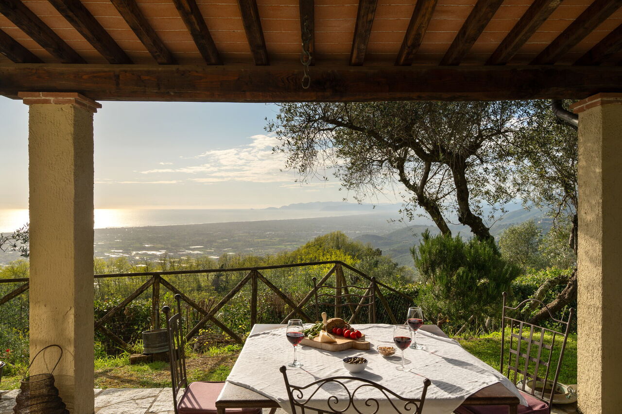 Villa Elisa: Balcone / Terrazza / Patio, Esterni, Vista Panoramica