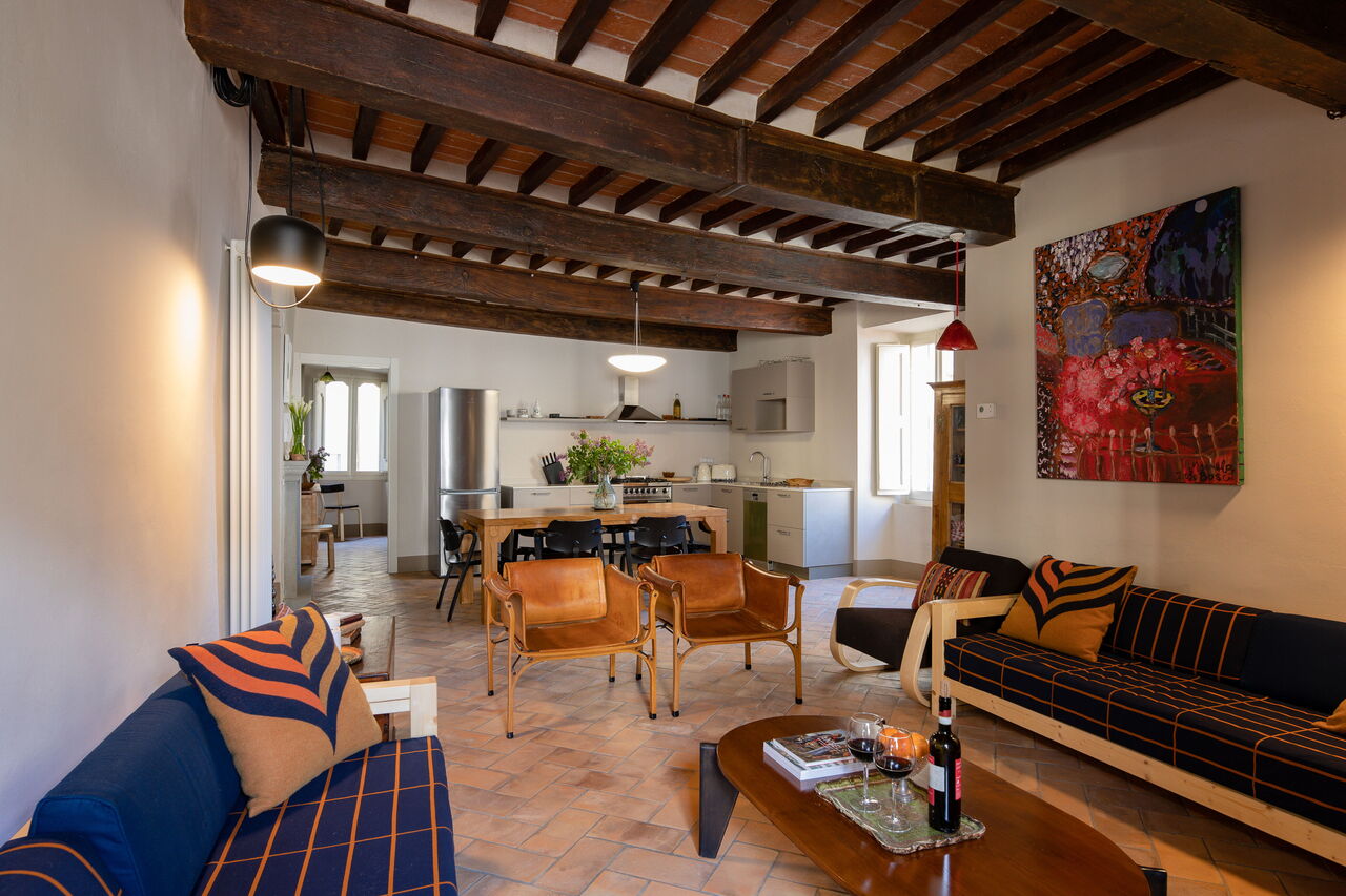 Appartamento Palei: Living room and dining room
