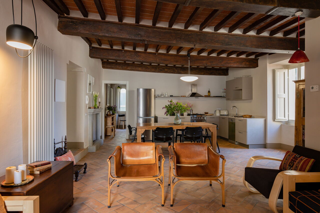 Appartamento Palei: Living room and dining room