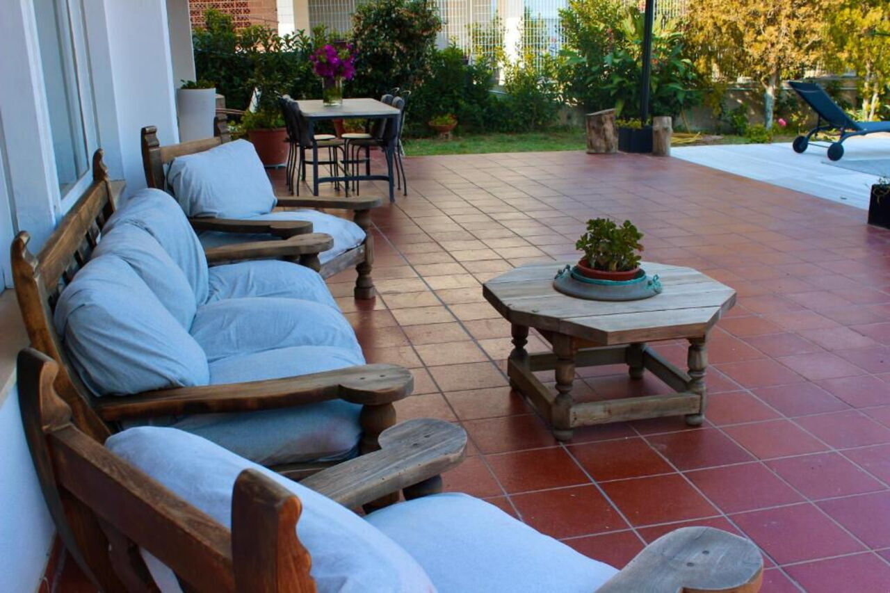 Tre Donne: Außen, Balkon / Terrasse / Patio, Draussen, Schwimmbad