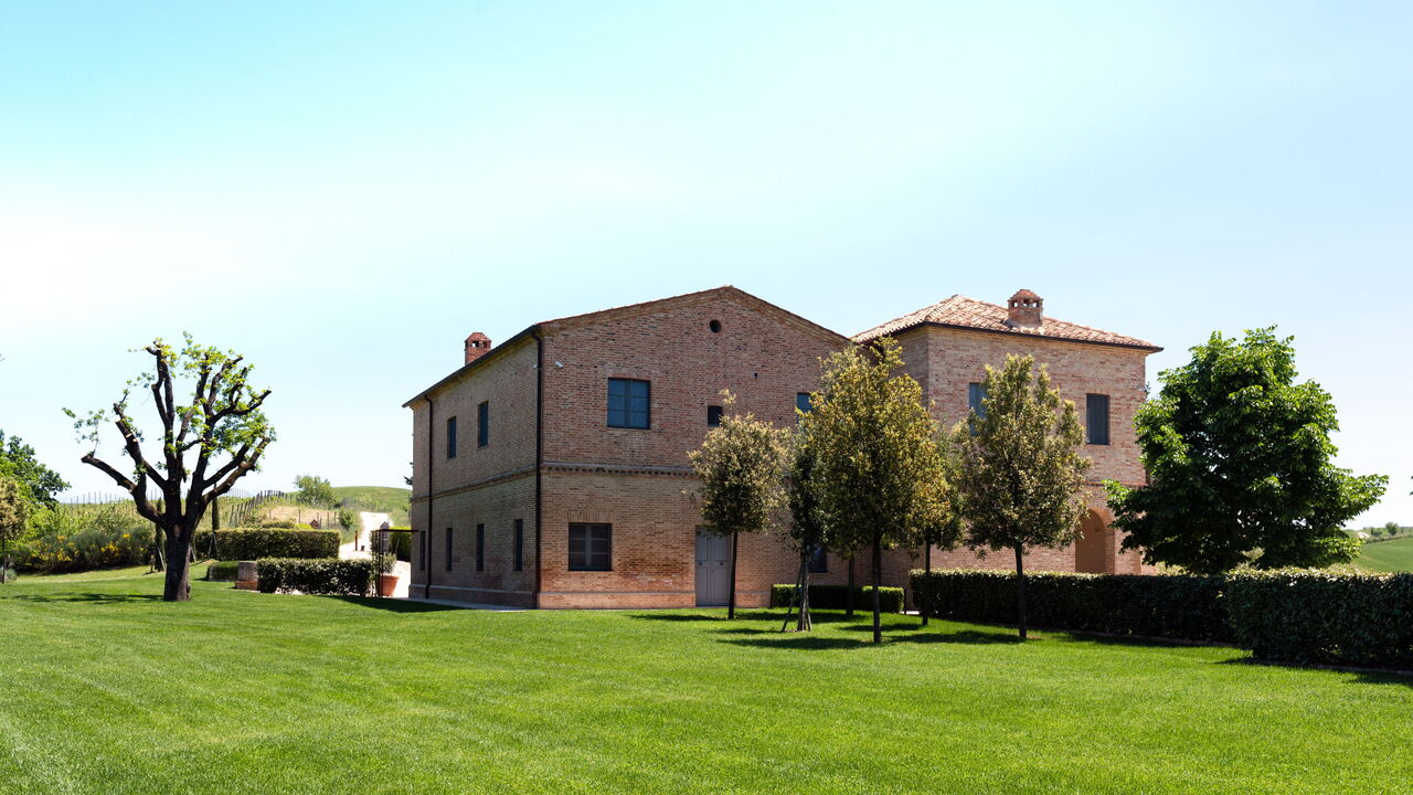 Podere D'Asso: Exteriéry, Otevřeno, Zahrada