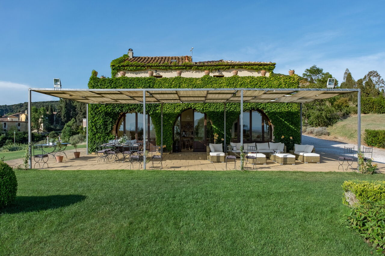 Villa Bagnoli: Außen, Balkon / Terrasse / Patio, Draussen