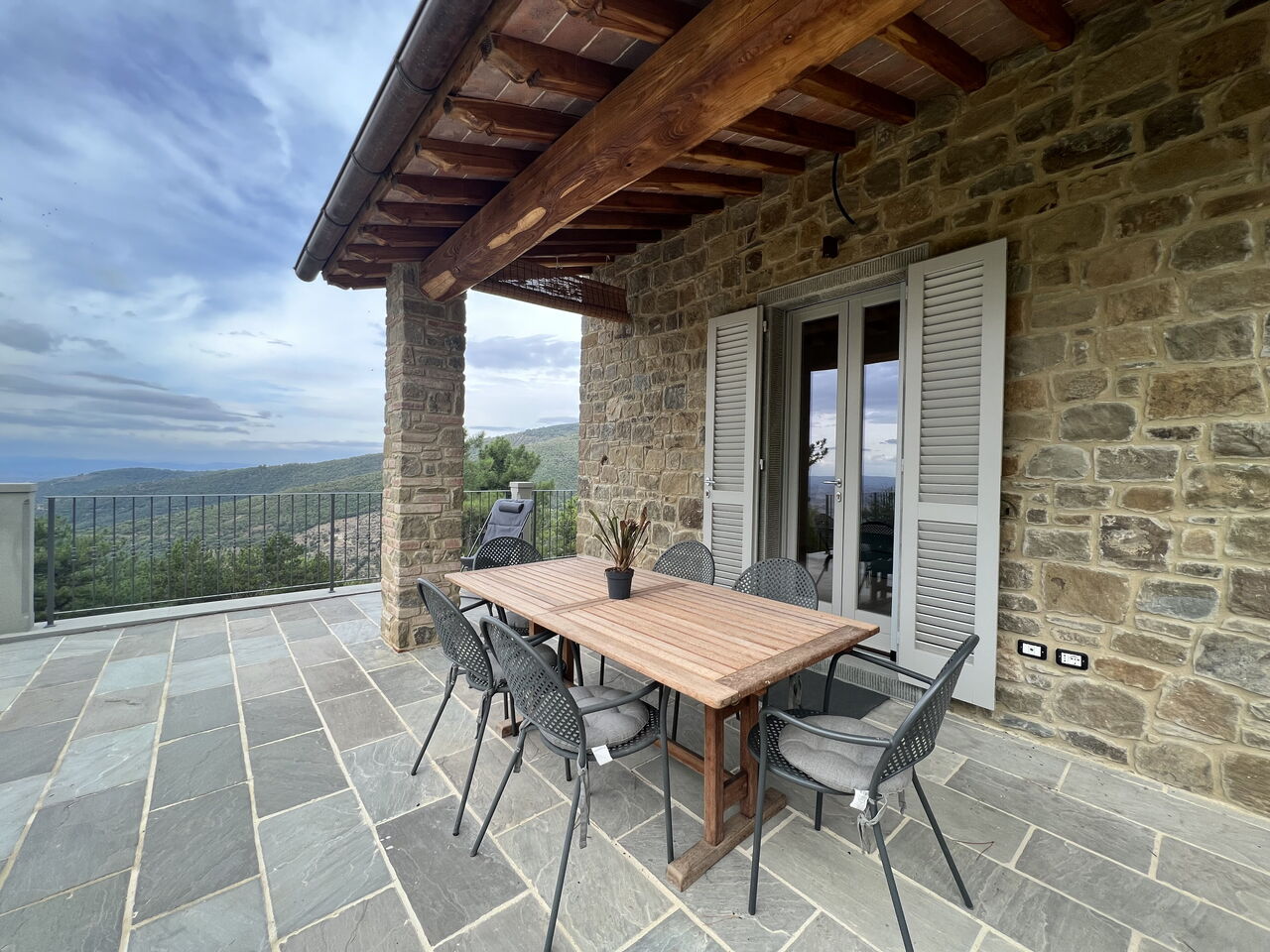 Villa Luana: Veranda