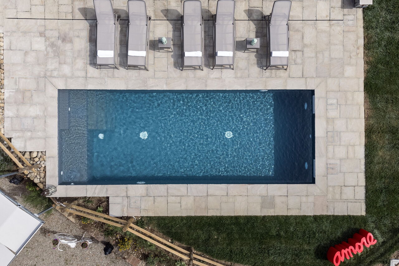 Villa Botinaccio: Draussen, Schwimmbad