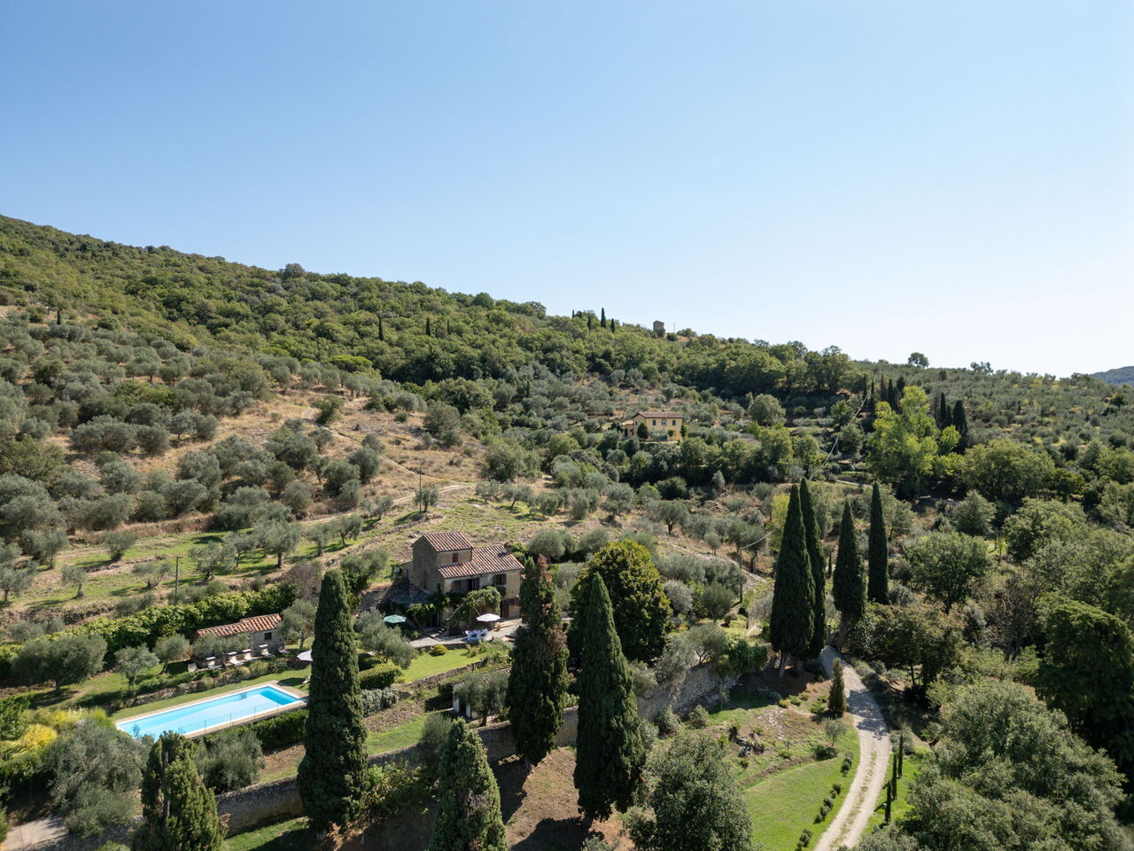 Villa Delle Rose: Aerial view