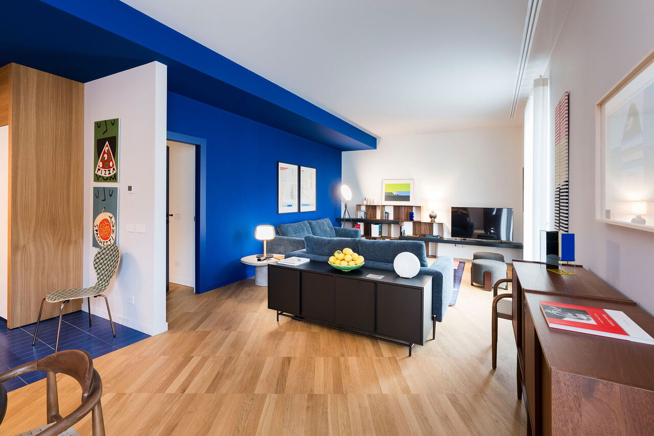 Il Monumento: Dining Room, Kitchen, Living Room