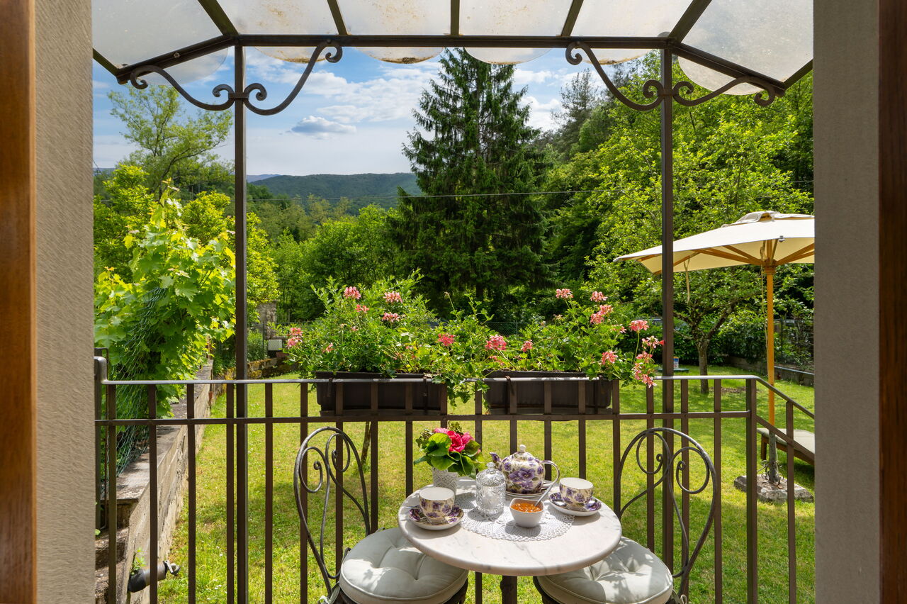 Villa Fornaci: Balcony / Terrace / Patio, Building Exterior, Outdoor