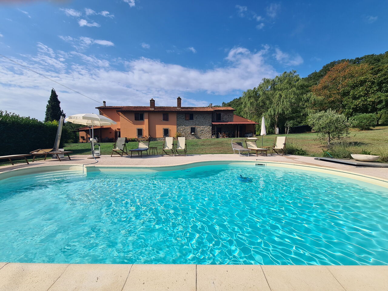 Villa Vindelbono: all'aperto, Piscina, Principale