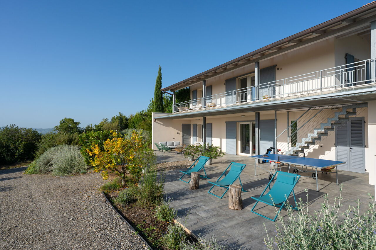 Villa Ombrone: Außen, Garten