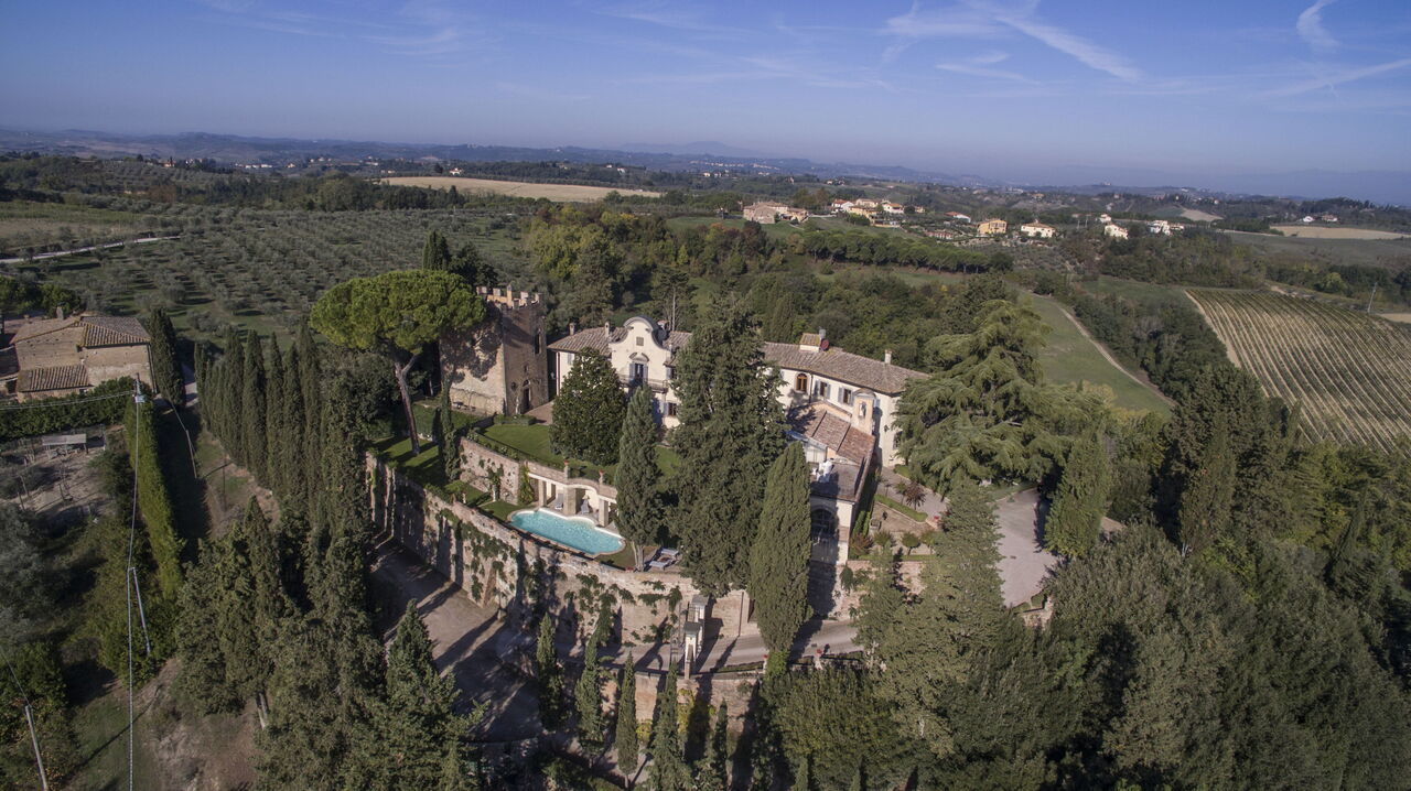Castello di Cabbiavoli: bazén