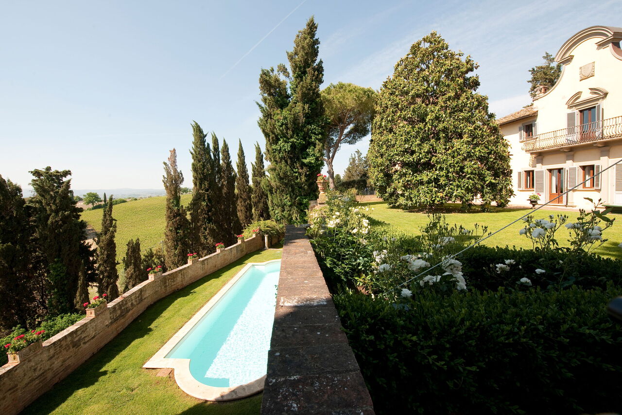 Castello di Cabbiavoli: bazén