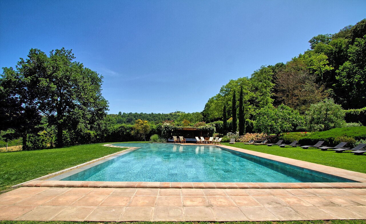 Villa Petrognano: Schwimmbad