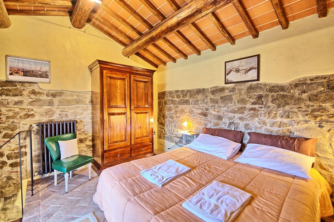 Podere OriettaUnterkunft:&nbsp;: Schlafzimmer